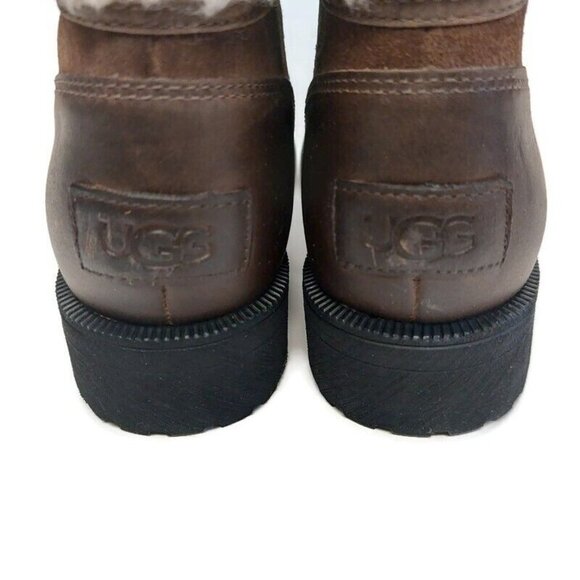 UGG Elings Fashion Waterproof Boots Womens Size 5 El Cap Brown 1112620 - Picture 6 of 8